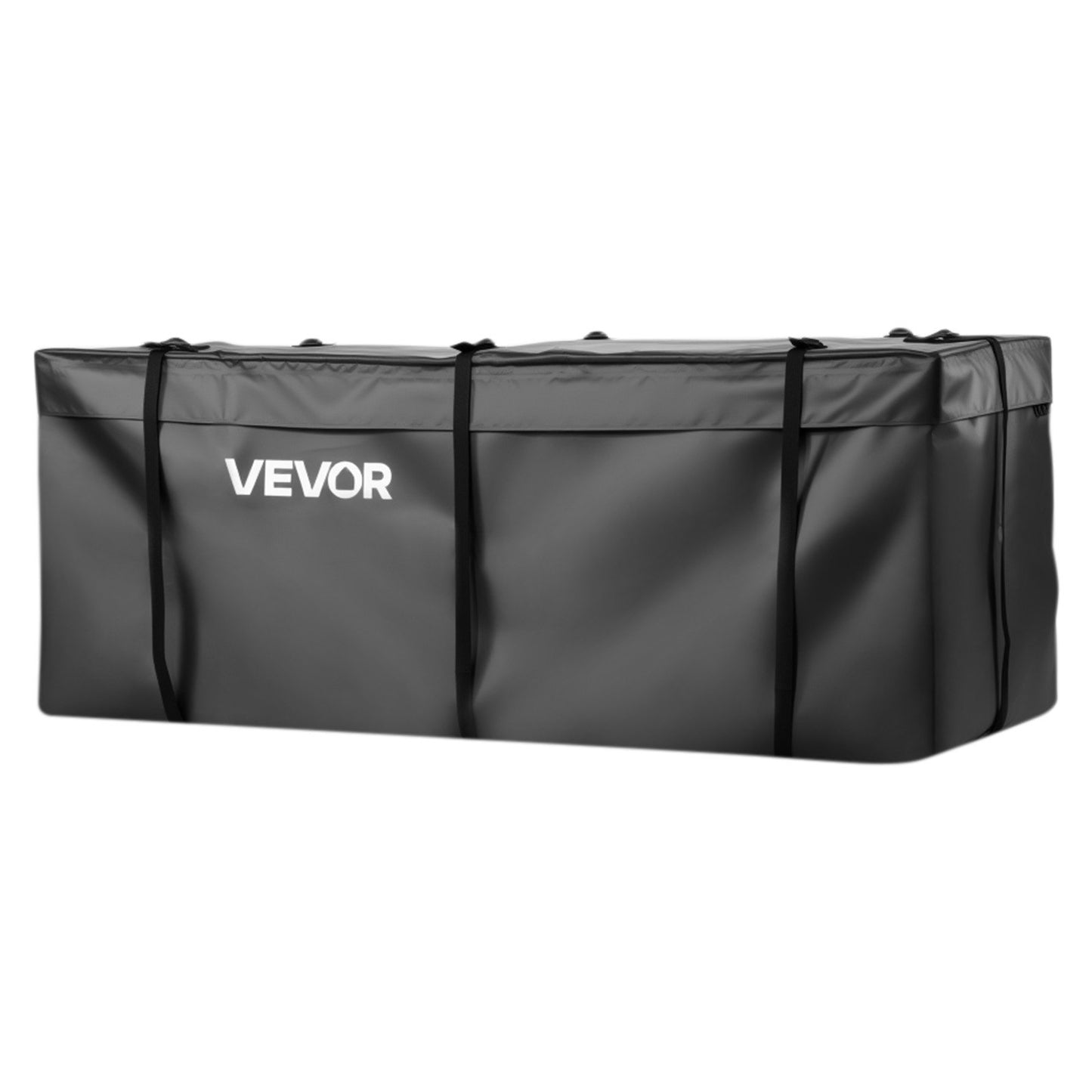 Hitch Cargo Carrier Bag, Waterproof 840D PVC, 59.84 x 24.02 x 24.41 in (20 Cubic Feet), Heavy Duty Cargo Bag for Truck Bed Storage with 6 Reinforced Straps, Suitable for Car Vans Hitch Basket