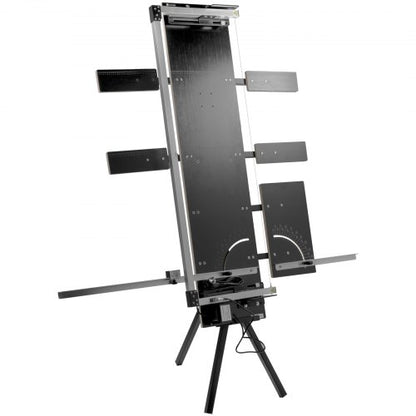 Styrofoam Cutting Machine 42cm Max. Cut Thickness Foam Cutter 115cm Max. Length Hot Wire Foam Cutter 0-90° Styrofoam Cutter Six Heating Wires with Stand Lateral Plate for Cutting Foam Pearl Cott