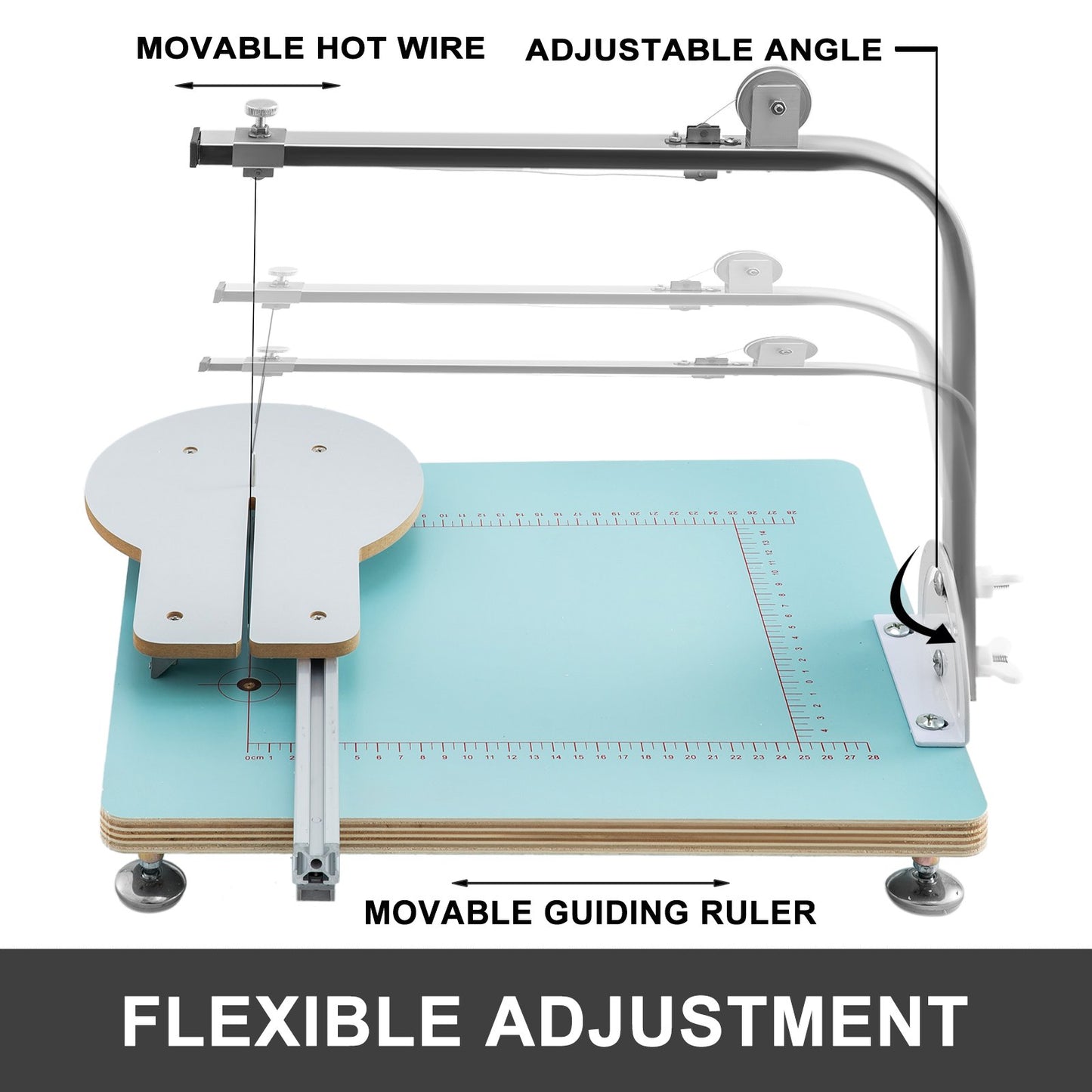 Electric Foam Cutting Machine Hot Wire Foam Cutter Polystyrene Styrofoam Sponge Cutting Tool Kit