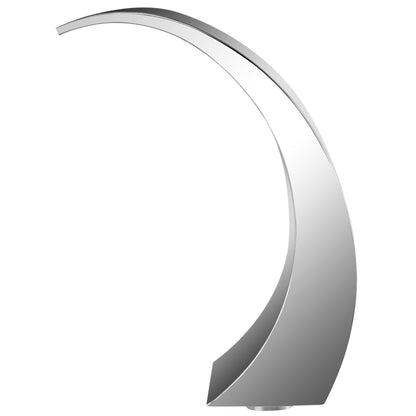 Poolvattenfallsfontän i rostfritt stål 15,4" x 7,9" x 1,5" Silverfärgade poolfontäner för markpooler, trädgård, utomhusvattenfall, ren nedstigning, dammvattenfunktion