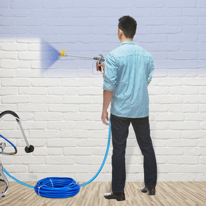 Airless Paint Spray Hose Kit 15.24m 6.4mm Swivel Joint 3600psi with 517 Tip