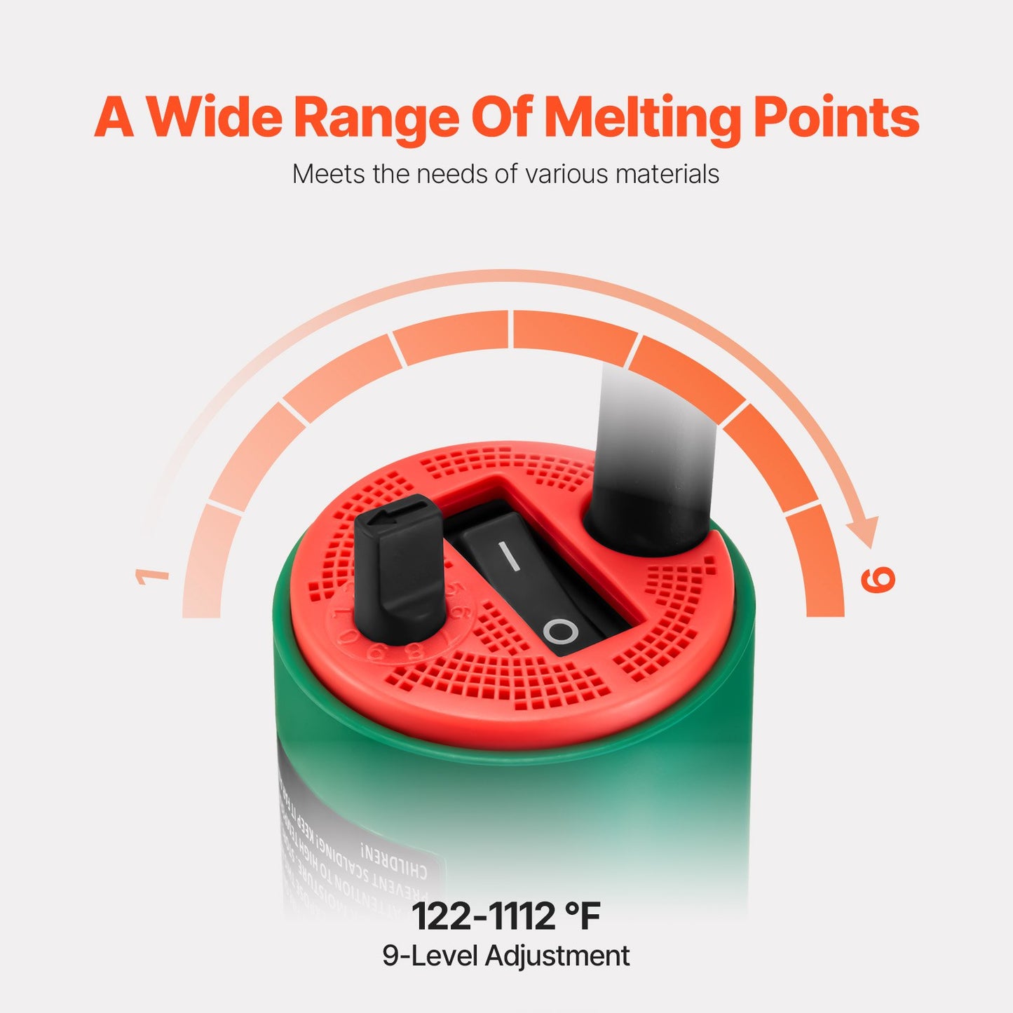 Hot Air Plastic Welder, 1600W Hot Air Torch Pistol, 122-1112℉ PVC TPO Vinyl Heat Gun Welding Torch, Plastic Roofing Welding Kit with 9 Accessories- 4 Nozzles & 4 Seam Rollers for PP/PE/PVC Sheet