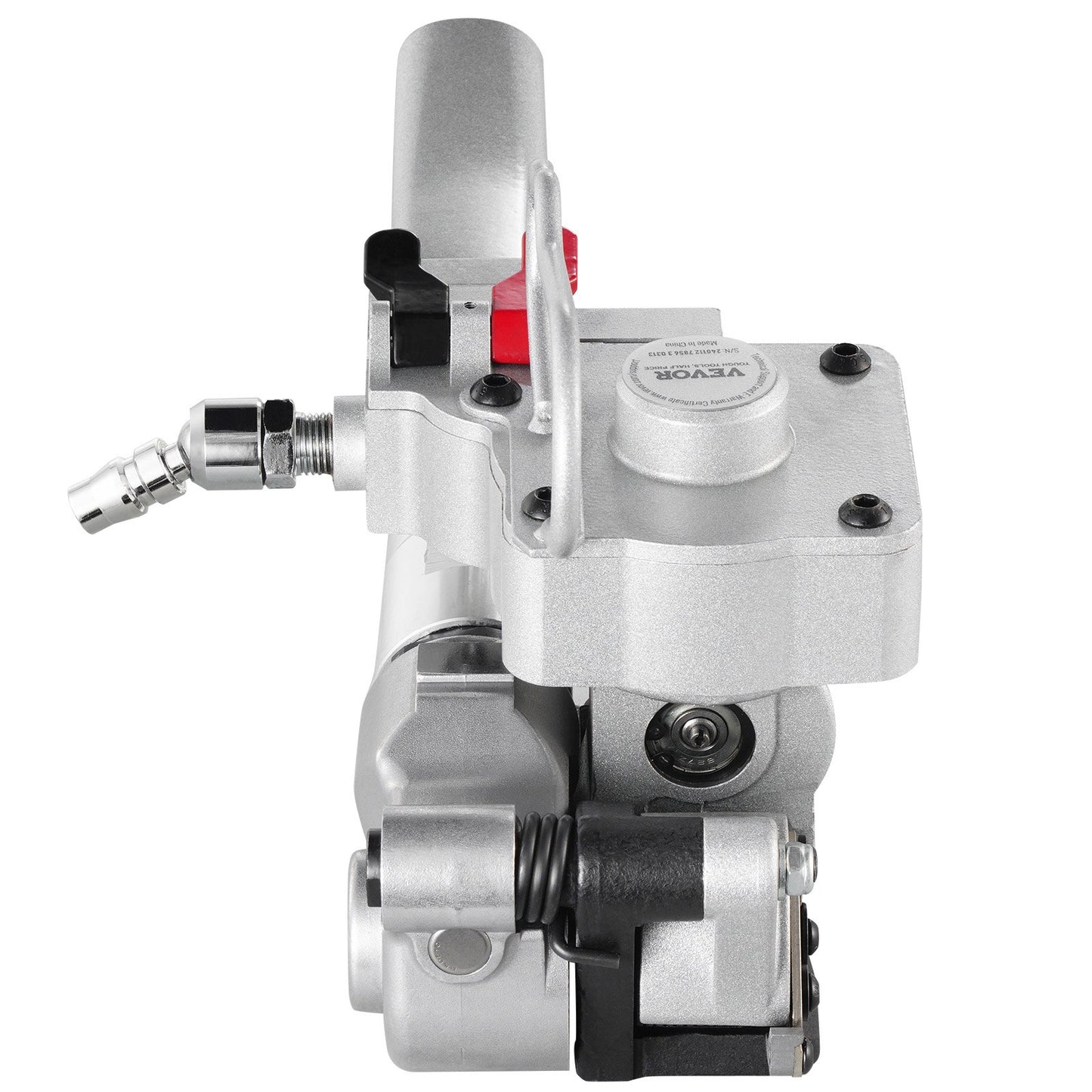 Pneumatic Strapping Tool, for 1/2"-3/4" PP & PET Plastic Belt, Packaging Strapping Machine, Handheld Baler Automatic Packaging Machine with 3500N Max Tension, Portable Banding Strapping Kit