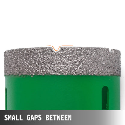 6PCS Diamond Holesaw Set Diamond Drill Core Bits, M14 20/35/38/43/50/60MM Hole Saw Cutter Drill Bits, M14 thread Point-Accurate Drilling for Tiles Ceramic Granite