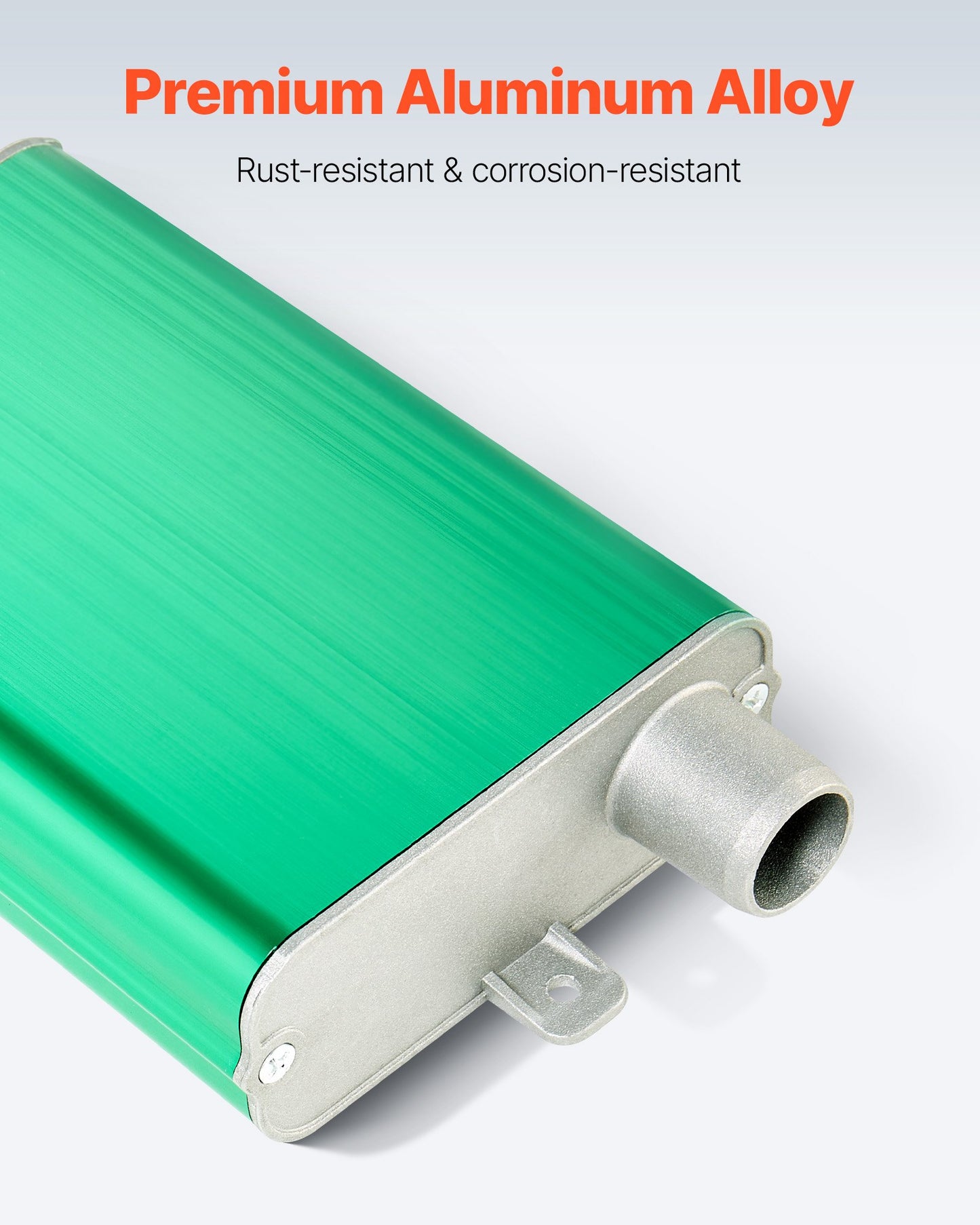 Dieselvärmare ljuddämpare, 24 mm dieselvärmare ljuddämpare uppgradering, parkeringsvärmare ljuddämpare passar med 2 klämmor och skruvar, aluminiumlegering uppgraderade avgasrör ljuddämpare ljuddämpare för 2KW 5KW 8KW dieslar