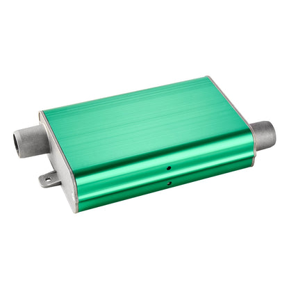 Dieselvärmare ljuddämpare, 24 mm dieselvärmare ljuddämpare uppgradering, parkeringsvärmare ljuddämpare passar med 2 klämmor och skruvar, aluminiumlegering uppgraderade avgasrör ljuddämpare ljuddämpare för 2KW 5KW 8KW dieslar