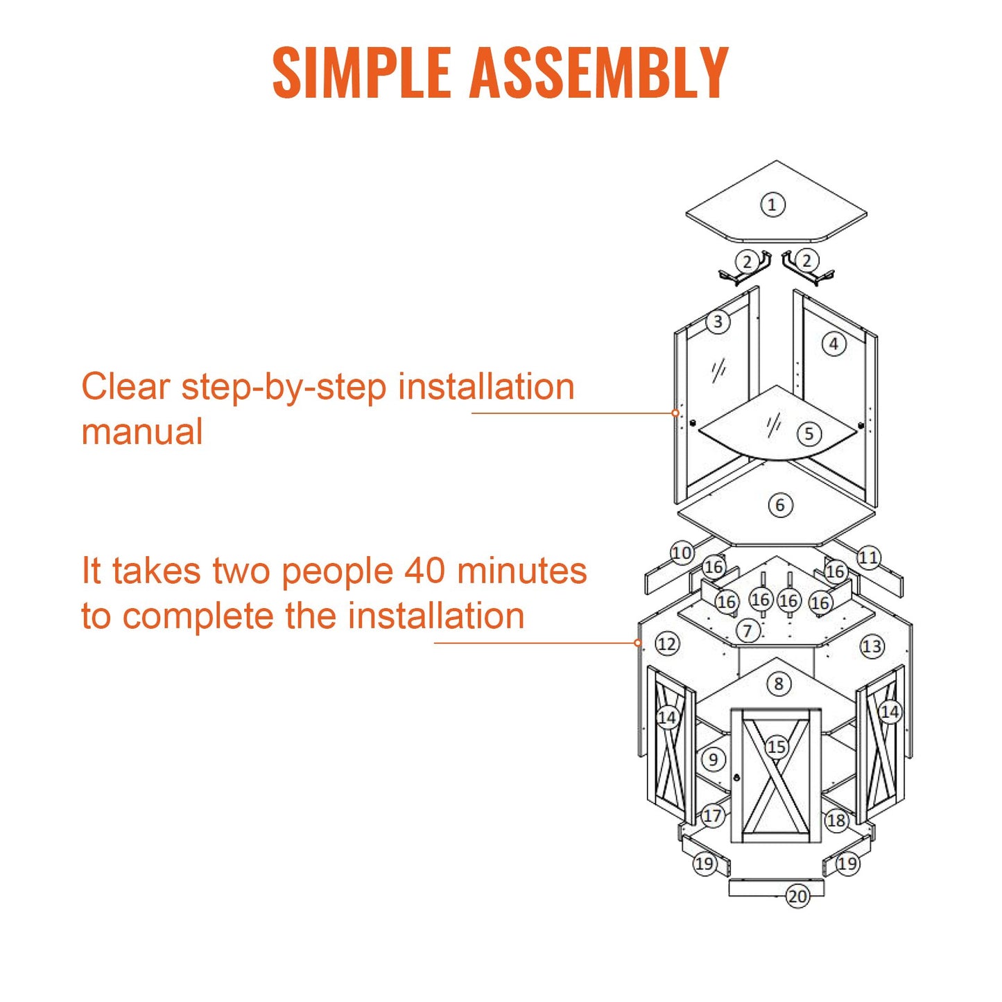 Industriell hörnbarskåp, vinbord för sprit och glas, skänk med buffé och glashållare, fristående barskåp i lantlig trä för vardagsrum, hemmabar, svart valnöt