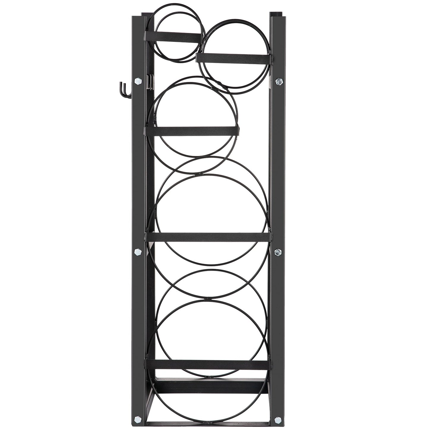 Refrigerant Tank Rack with 2x30lb and Other 3 Saving Space Cylinder Tank Rack 35x13x14-inch Refrigerant Cylinder Rack Gas Cylinder Racks and Holders for Gas Oxygen Nitrogen Storage