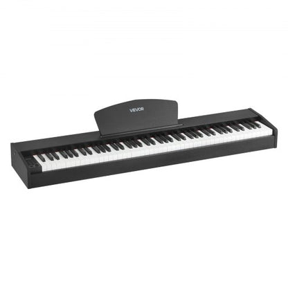 Weighted Digital Piano, 88 Keys Fully Weighted, Electric Piano Dual Keyboard & Speakers, with Sustain Pedal, Recording Function, 238 Tones, Wireless Connection, for Beginners, Without Stand