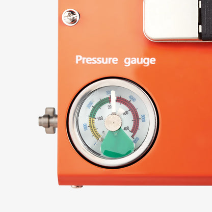 PCP Air Compressor, 800W Dual-Cylinder PCP Airgun Compressor 4500PSI/30Mpa with Built-in Fan Cooling System, Auto-Stop | Oil Free Paintball Tank Compressor for Air Rifle, Scuba Diving Bottle