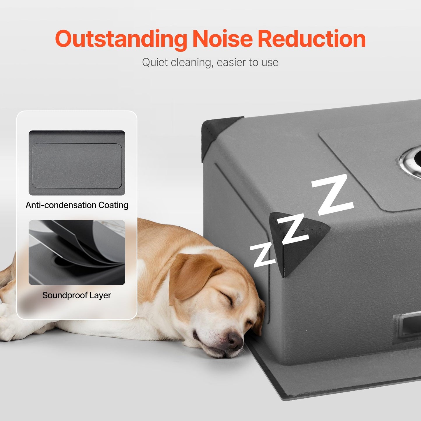 68cm Kitchen Sink Workstation, 304 Stainless Steel Top Mount Sinks, Drop-In Single Bowl Farmhouse Basin with Accessories, Household Dishwasher Sinks for RV, Prep Kitchen, and Bar (Black)