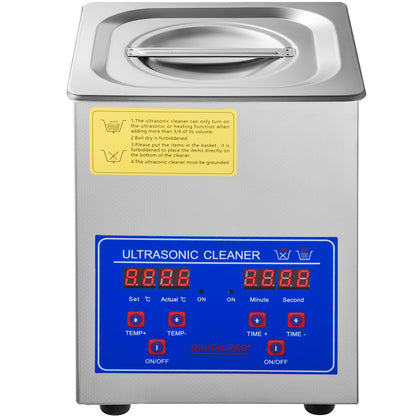 Ultrasonic Cleaner Ultrasonic Cleaning Device Heater Timer 60W