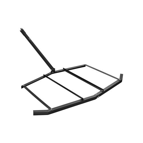 Drag Harrow, 72" Width Tow Behind Drag Harrow, Q235 Steel Driveway Grader with Pin-Style Hitch, Driveway Tractor Gravel Level Driveway Grader for ATVs, UTV, Garden Lawn Tractors