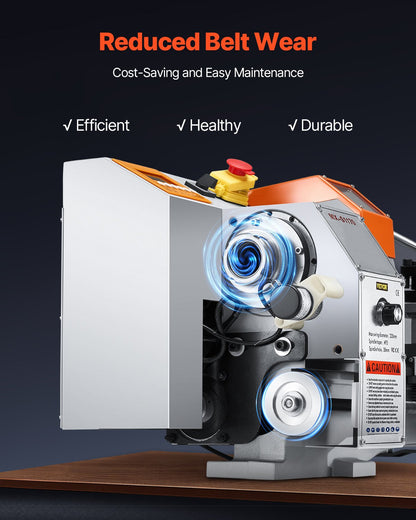 Metal Lathe Machine, 220 x 1000 mm(8.7 x 39 in), Precision Bench Power Metal Lathe, Automatic Feed, 0-2500 RPM Variable Speed, 1250W Brushless Motor, for Processing Precision Parts Soft Metals Wood Plastics