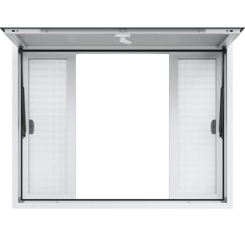 122L x 91.4W cm Concession Stand Serving Window Food Truck Service Awning