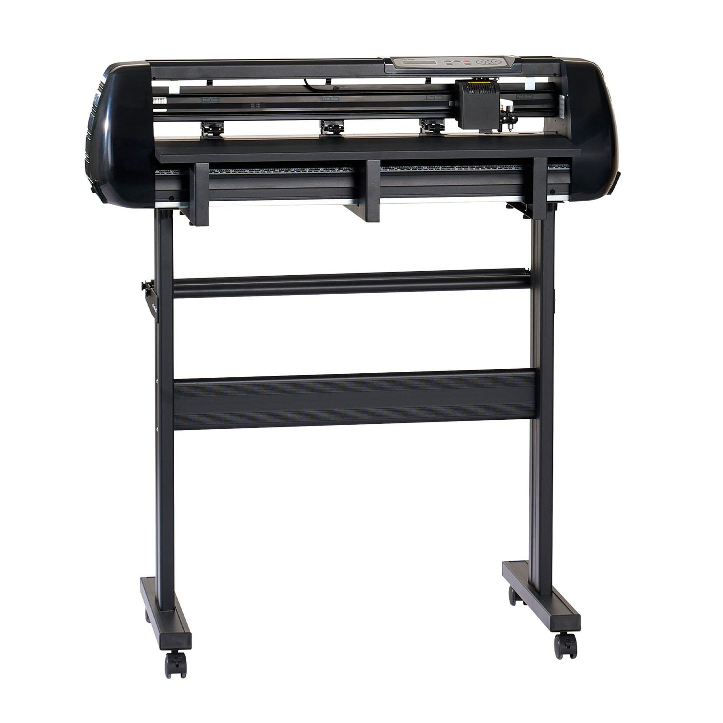 Vinyl Cutter Machine, 720 mm Max Feed Width, Dual Blades, Adjustable Force and Speed, LED Display, Vinyl Plotter Cutter Printer with Signmaster Software for Compatible with Windows and macOS