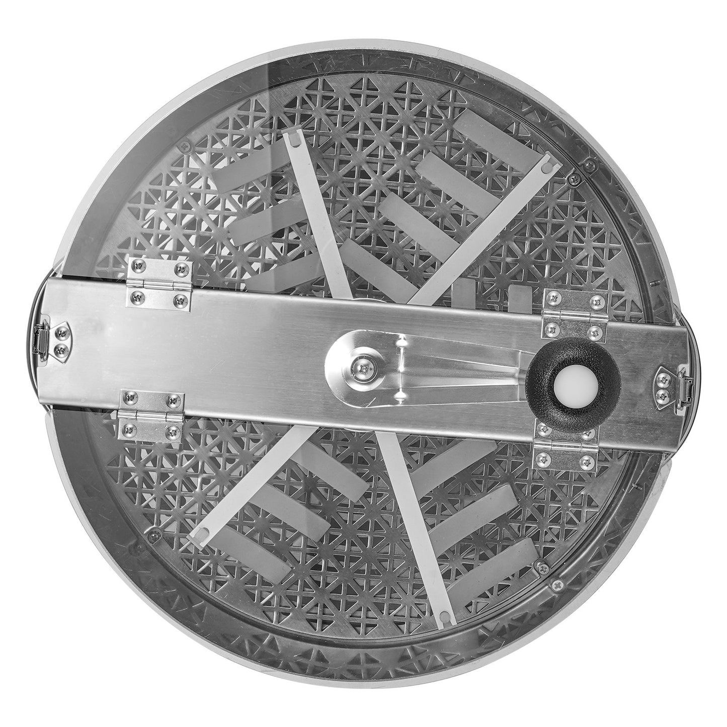 Bud Leaf Trimmer, 16 inch Stainless Steel Manual Bud Trimmer Machine, with Clear PET Cover for Visual Cutting, Hand Pruners Included, for Cutting Leaves, Buds, Flowers, Hydroponic Plants