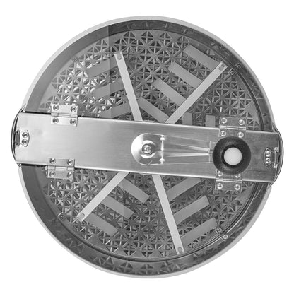 Bud Leaf Trimmer, 16 inch Stainless Steel Manual Bud Trimmer Machine, with Clear PET Cover for Visual Cutting, Hand Pruners Included, for Cutting Leaves, Buds, Flowers, Hydroponic Plants