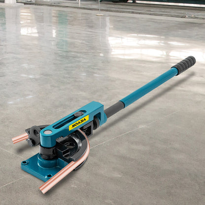 Pipe Bender 3/8 to 1 Inch Pipe Tubing Bender Tube Bender 10 to 25mm Bending Formers Pipe Bender Set 7 Round Dies Size for Copper Brass Aluminum Stainless Steel Pipe