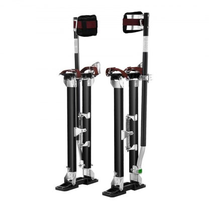 Drywall Stilts Aluminum Tool Stilts 61 cm-102 cm Adjustable Painting Black