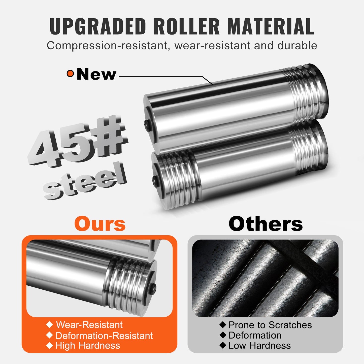 Valsverk, 1,77"/45 mm smyckesvalsmaskin, utväxling 1:2,4, 3-i-1 multifunktionsvalsverk, 0-6 mm presstjocklek för metallsmyckestillverkning, fyrkantig tråd, halvcirkelformad plåt