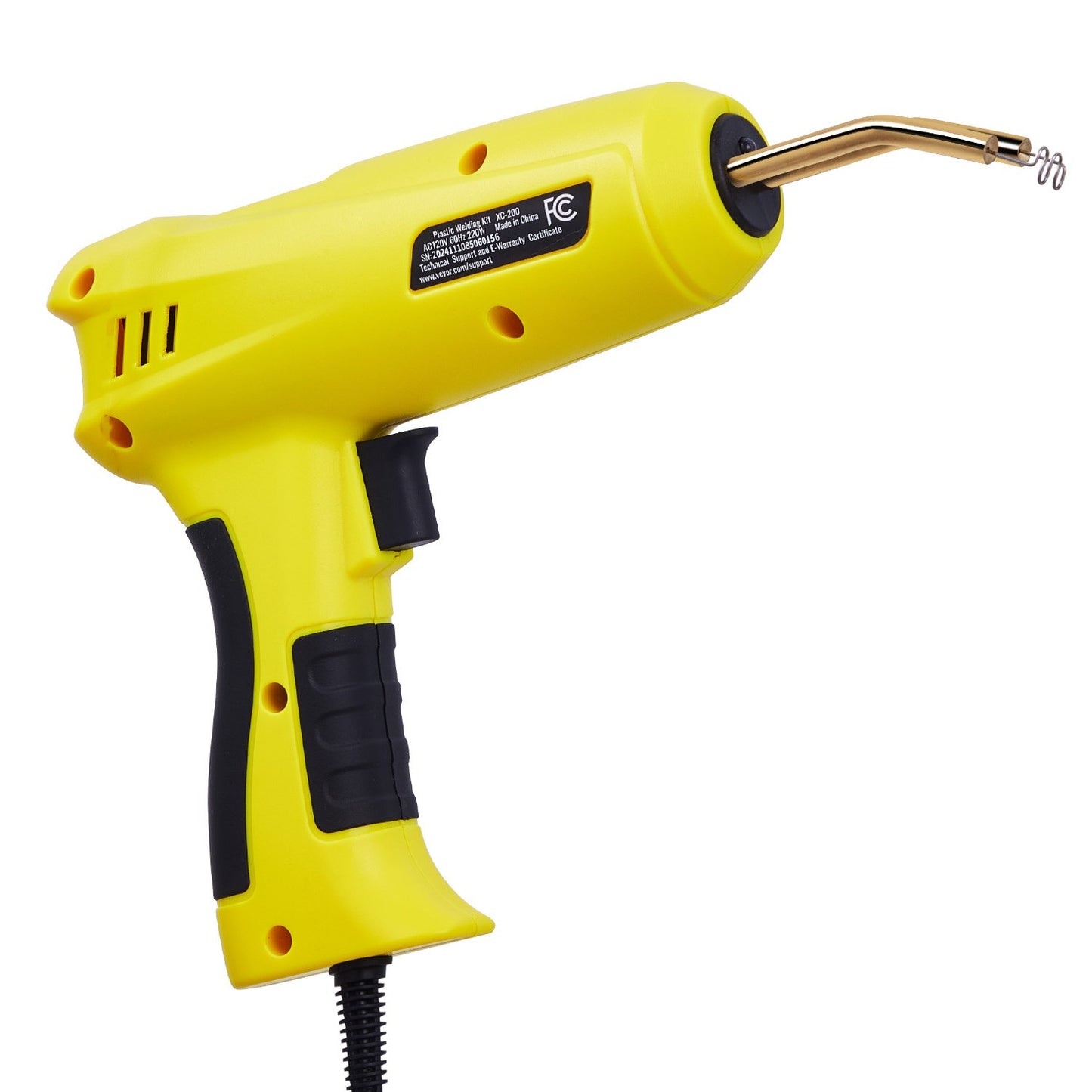 Plastic Welding Kit, 220W Plastic Welder Gun with 800PCS Hot Staples & 56PCS Welding Rods, Professional Hot Staple Welding Gun with LED Light, Carrying Case for Kayak, Toys, Car Bumper Repair