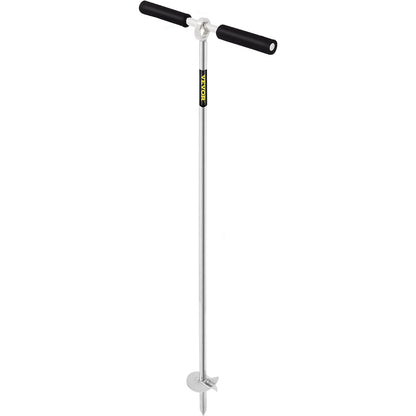 Sandankare, 36" längd borr till stranden och sandbanken, 316 rostfritt stålsskruvankare med avtagbart handtag, elastisk lina och bärväska, för vattenskoter, pontonkajak