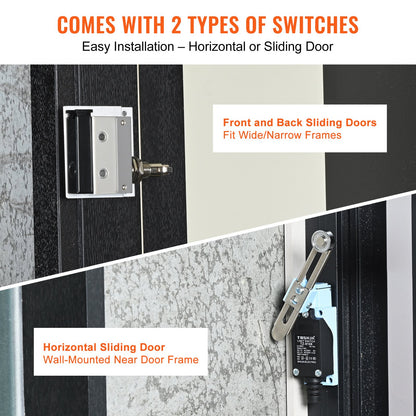 0.9m Commercial Indoor Air Curtain Super Power 2 Speeds 1528m³/h, UL Certified Wall Mounted Air Curtains for Doors, Indoor Over Door Fan with Heavy Duty Limit Switch, Easy-Install Unheated