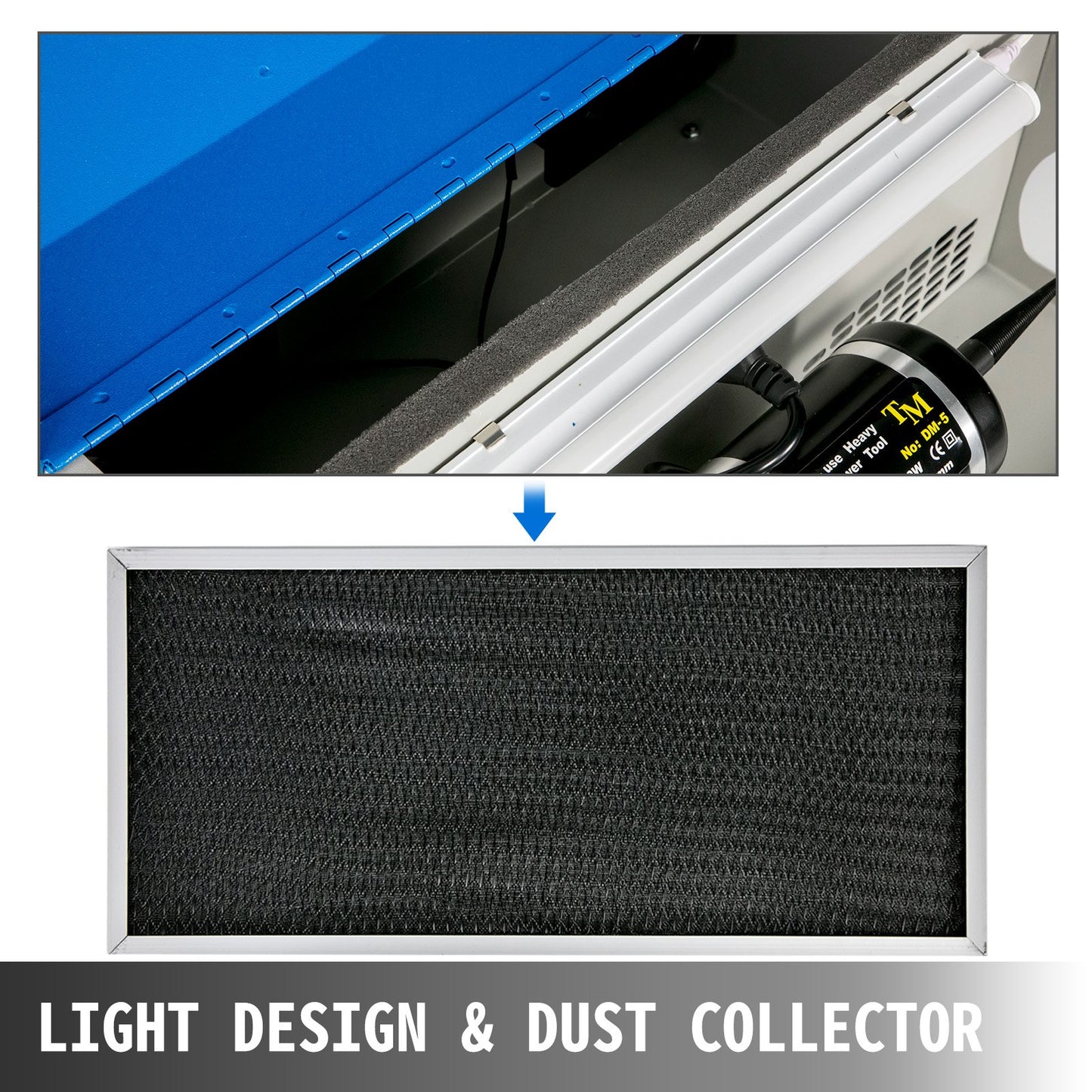 Smyckespoleringsmaskin Poleringsmaskin Bänkmodell för smyckespolering Dammsamlare Polering Bordsmodell för smyckesbuffert Poleringsmaskin med lätt poleringsmaskin