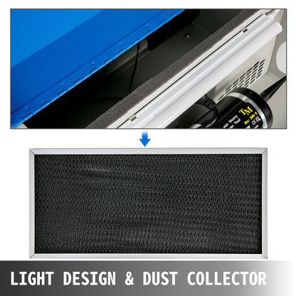 Smyckespoleringsmaskin Poleringsmaskin Bänkmodell för smyckespolering Dammsamlare Polering Bordsmodell för smyckesbuffert Poleringsmaskin med lätt poleringsmaskin