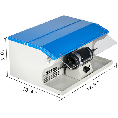 Smyckespoleringsmaskin Poleringsmaskin Bänkmodell för smyckespolering Dammsamlare Polering Bordsmodell för smyckesbuffert Poleringsmaskin med lätt poleringsmaskin