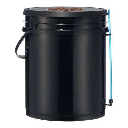 DWC Hydroponics Grow System, Hydroponic Growing System, Deep Water Culture 5-Gallon 4 Buckets, DWC System with Air Pump, Air Stones and Water Level Device for Leafy Vegetables
