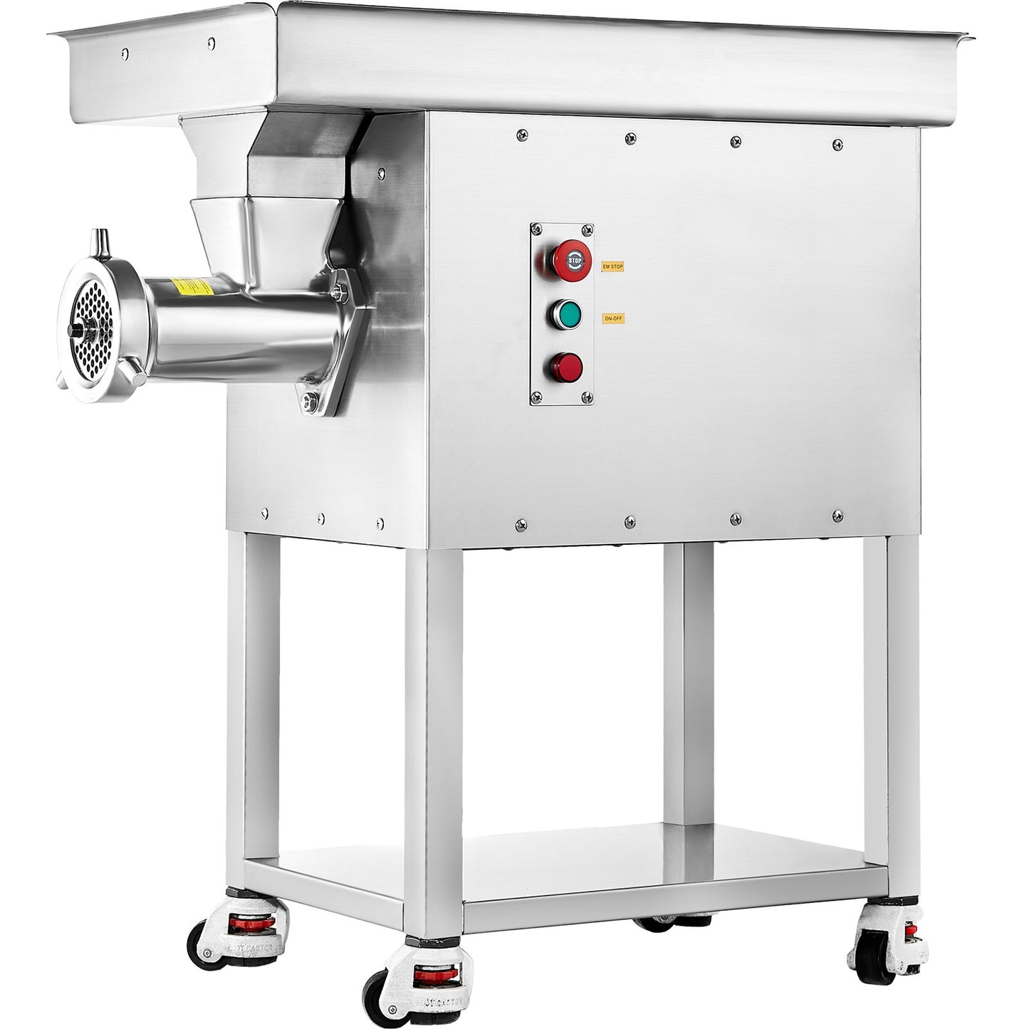 Meat Grinder, 22 Lbs/Min Capacity Electric Meat Grinders w/ Blade, Grinding Plate, Sausage Maker, Stainless Steel Commercial Meat Mincer for Kitchen Restaurant Butcher Store