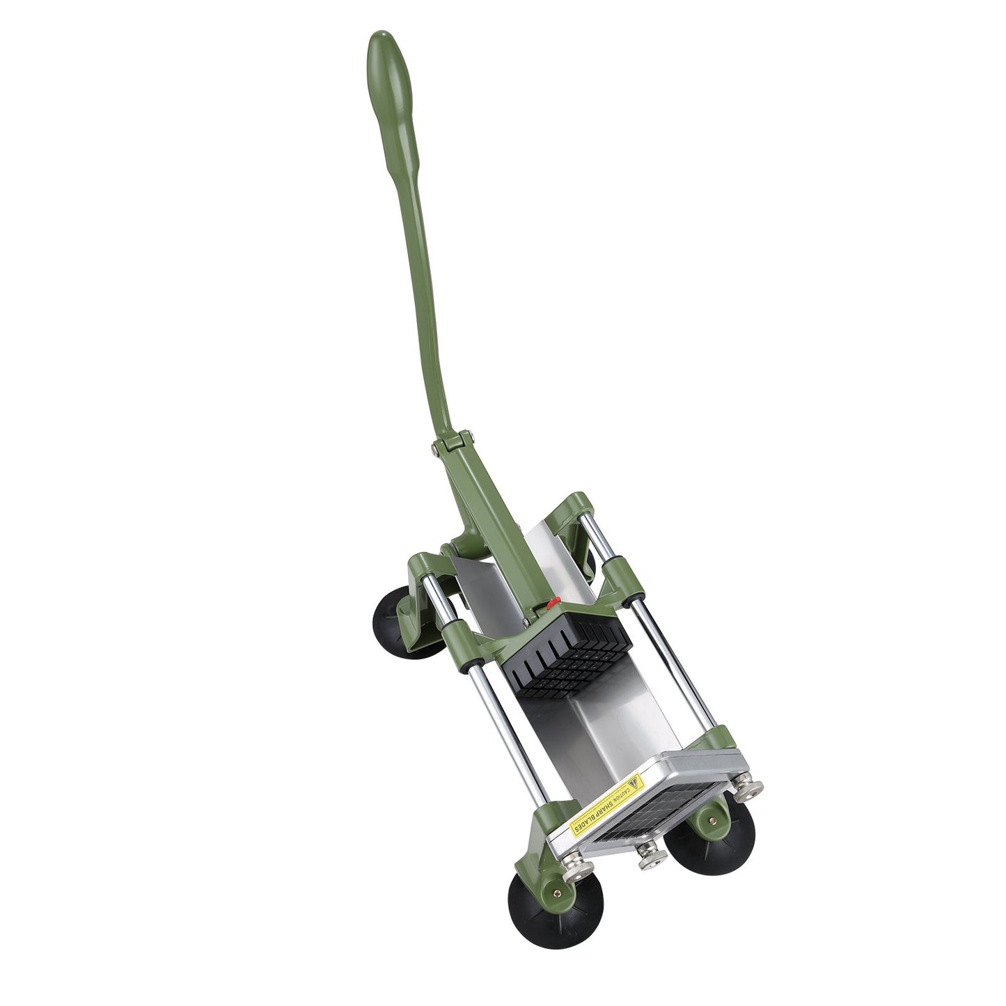 French Fry Cutter, Potato Slicer with 1/2-Inch Stainless Steel Blade, Manual Potato Cutter Chopper with Suction Cups, Great for Potato, French Fries, Cucumber, Vegetables, Carrot