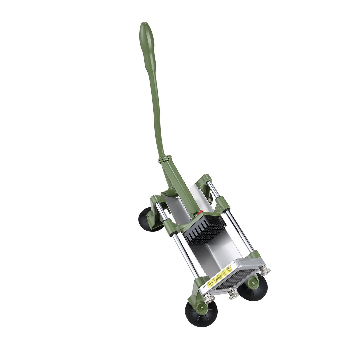 French Fry Cutter, Potato Slicer with 1/2-Inch and 3/8-Inch Stainless Steel Blades, Manual Potato Cutter Chopper with Suction Cups, Great for Potato, French Fries, Cucumber, Vegetables, Carrot