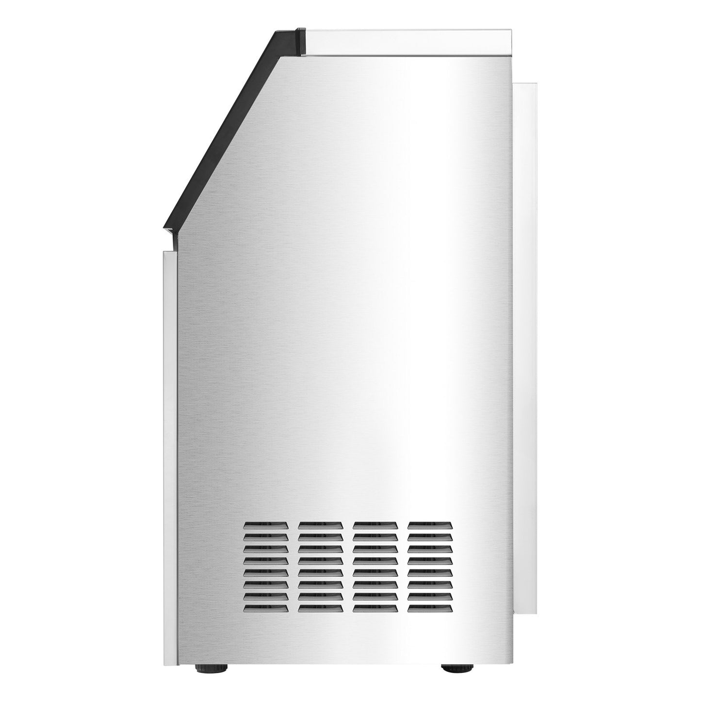 120lbs/24H Commercial Ice Maker, 36 Ice Cubes in 15 Minutes, Freestanding Ice Maker Machine with 28lbs Large Storage Capacity for Bar Office Restaurant, with LED Digital Display & Self-Cleaning