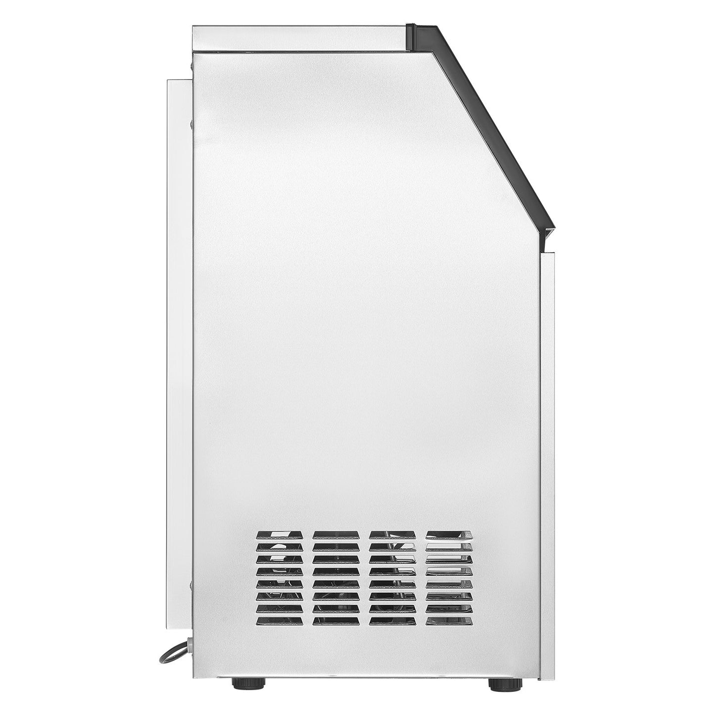 110lbs/24H Commercial Ice Maker, 36 Ice Cubes in 15 Minutes, Freestanding Ice Maker Machine with 28lbs Large Storage Capacity for Bar Office Restaurant, with LED Digital Display & Self-Cleaning