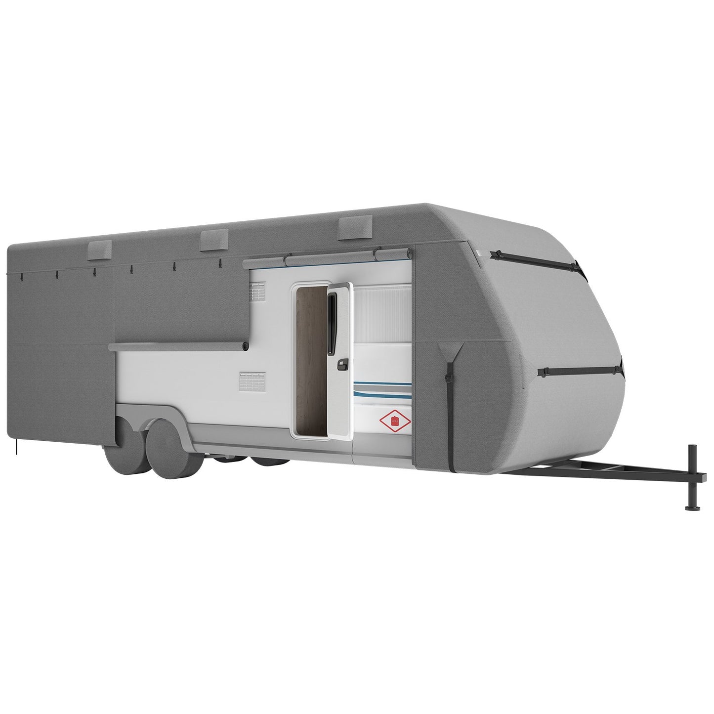 Trailer Travel RV Cover 731.5-823 cm Class A Camper Cover Non-Woven Fabric