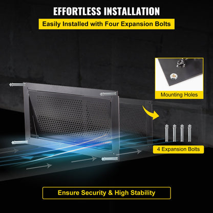 Crawl Space Flood Vent Foundation Flood Vent 8"Height x 16"Width Wall Vent