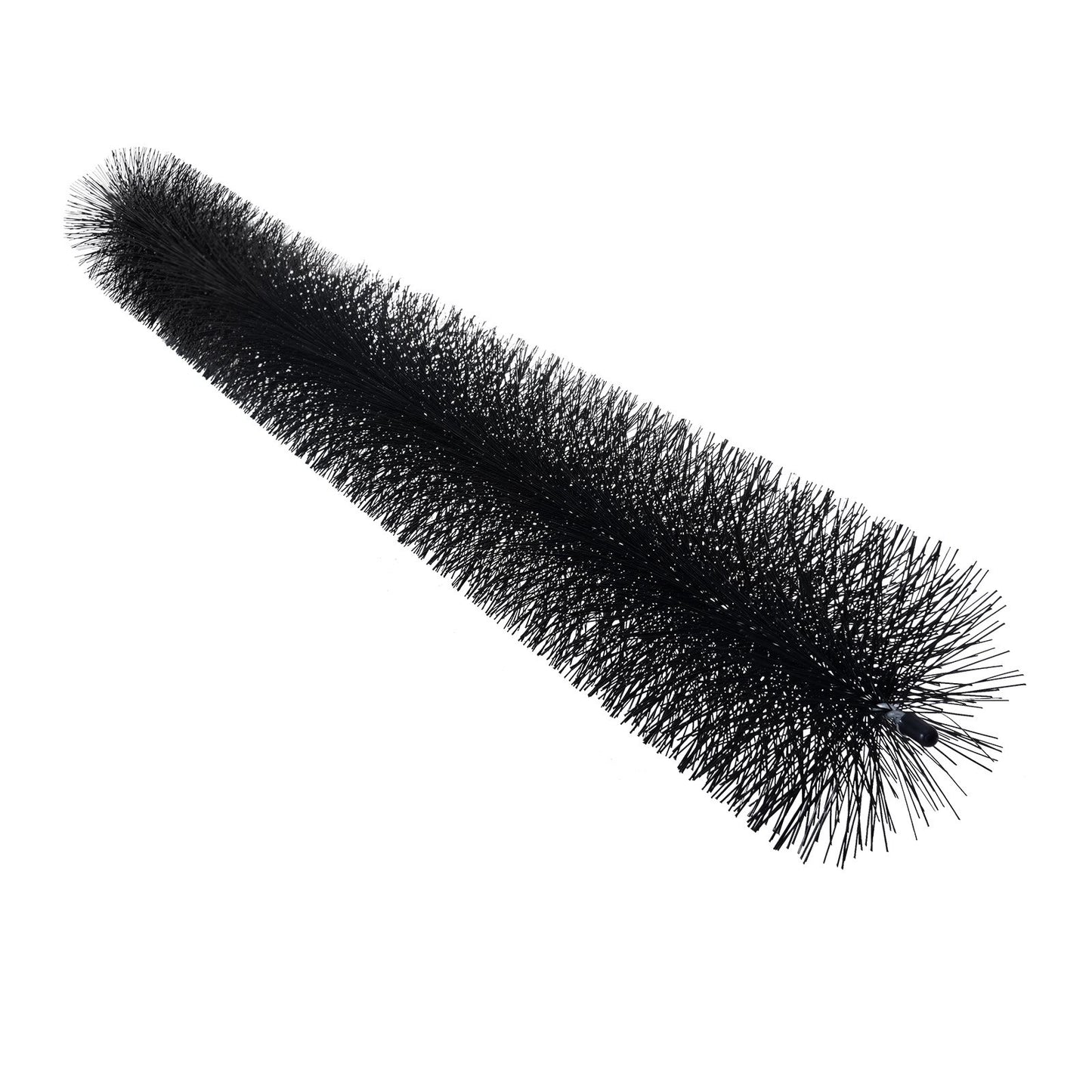 Rännborste, 30 fot total längd 4,33 tum diameter rännrengöringsverktyg, marknivå rännborste lövskydd för 5 tums hängrännor, enkelt att ta bort löv och skräp från taket, 10-pack