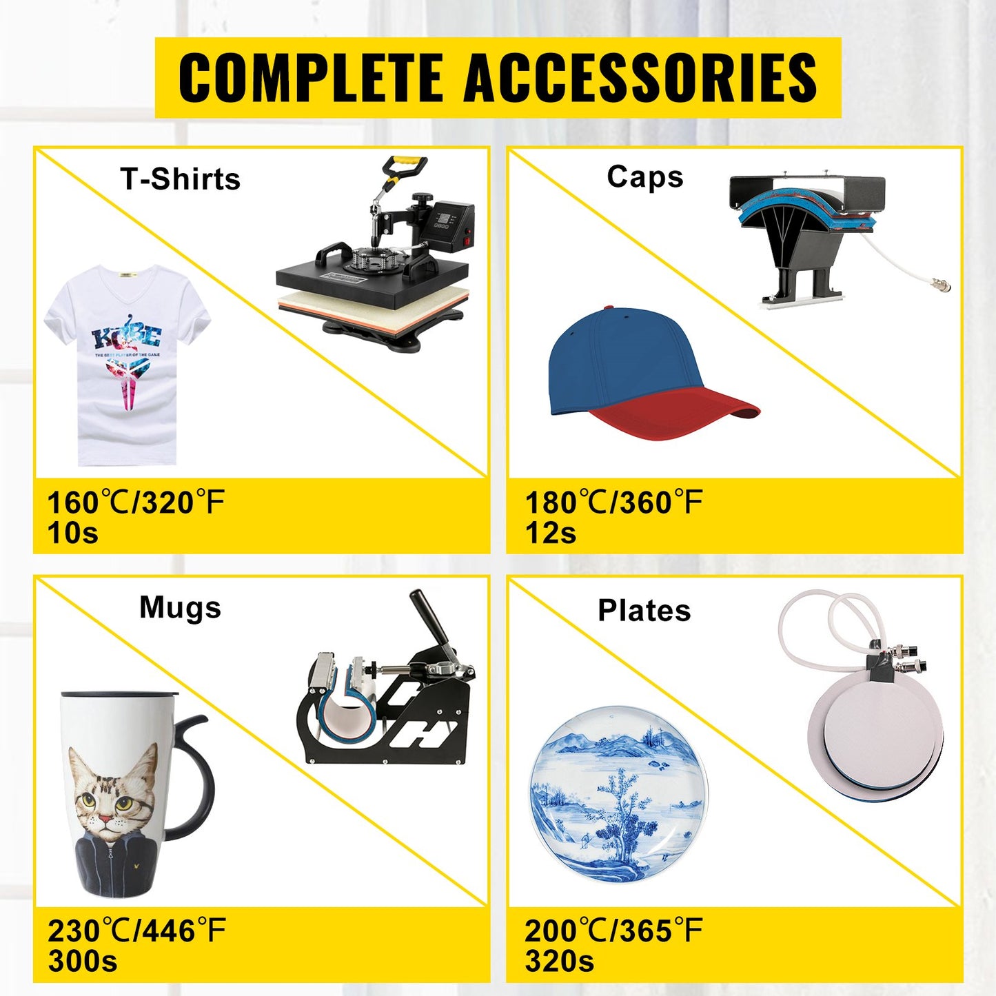 5 In1 Heat Press 38.1 x 38.1 cm Transfer Cap 134.6 cm Vinyl Cutter Plotter Cutting 3 Blades