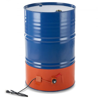 208.2 L Metal Drum Heater 1200 Watt 25.4 cm Width, 30-150°C Adjustable
