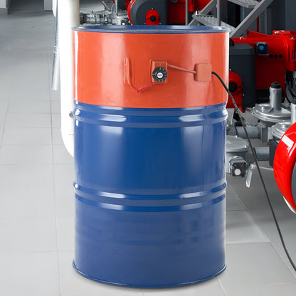 208.2 L Metal Drum Heater 1200 Watt 25.4 cm Width, 30-150°C Adjustable