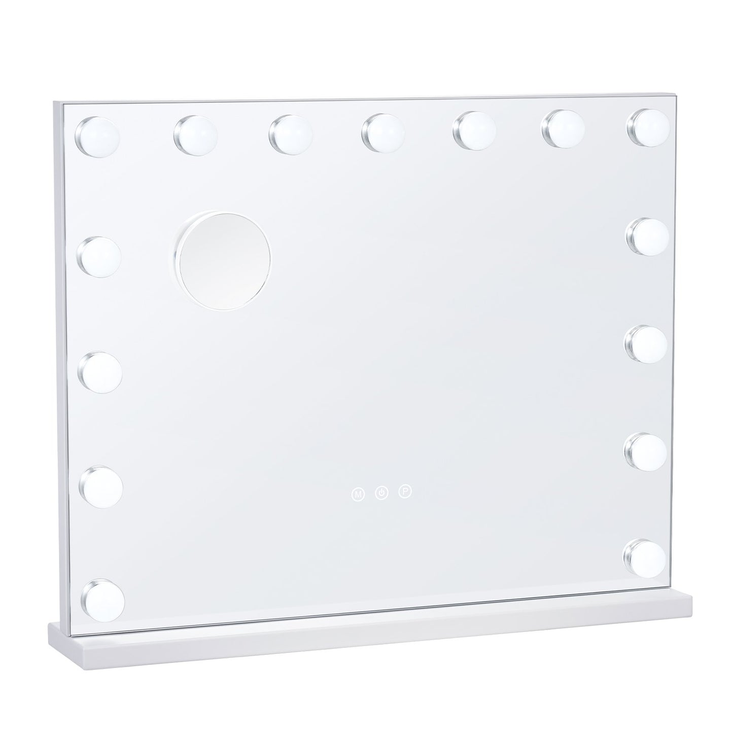 Hollywood Vanity Mirror With Lights w/ USB Desktop Wall-mount 58x46 cm