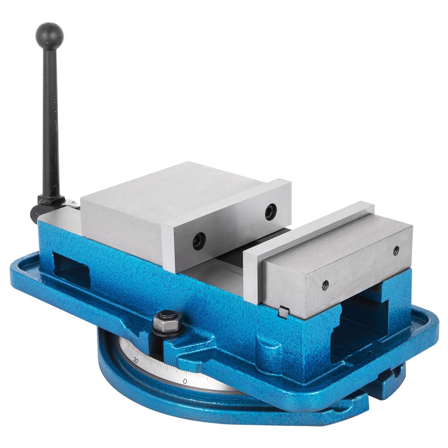 80MM Heavy Duty Milling Vise Bench Clamp Vise High Precision Clamping Vise 3 Inch Jaw Width with 360 Degree Swiveling Base CNC Vise