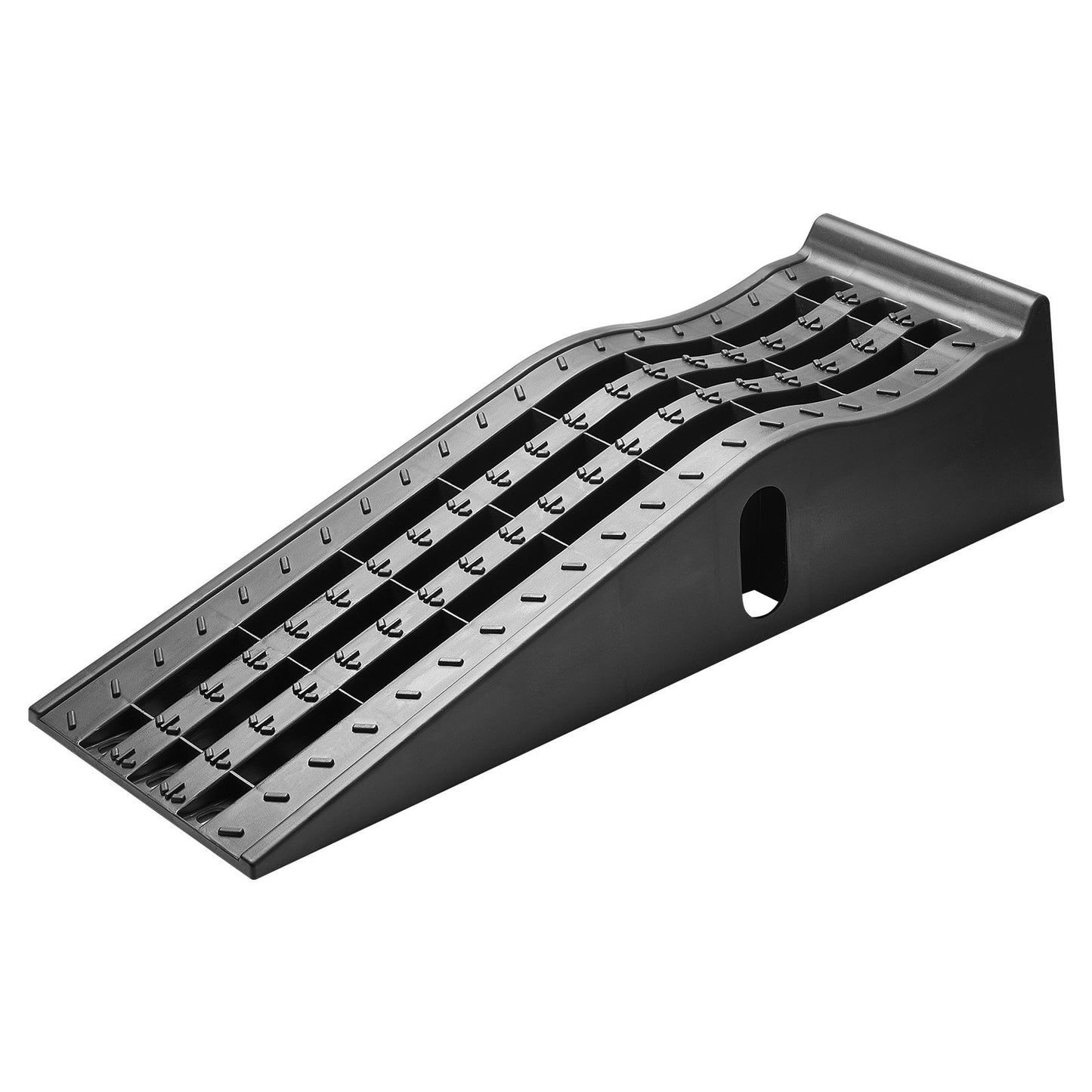Car Ramps, 2 PCS 5897 kg GVW Capacity, 155 mm Lift Height, Portable High Profile Car Service Ramps for Home Garage Maintenance and Oil Changes, Heavy Duty for Truck SUV Vehicle Repair, Black