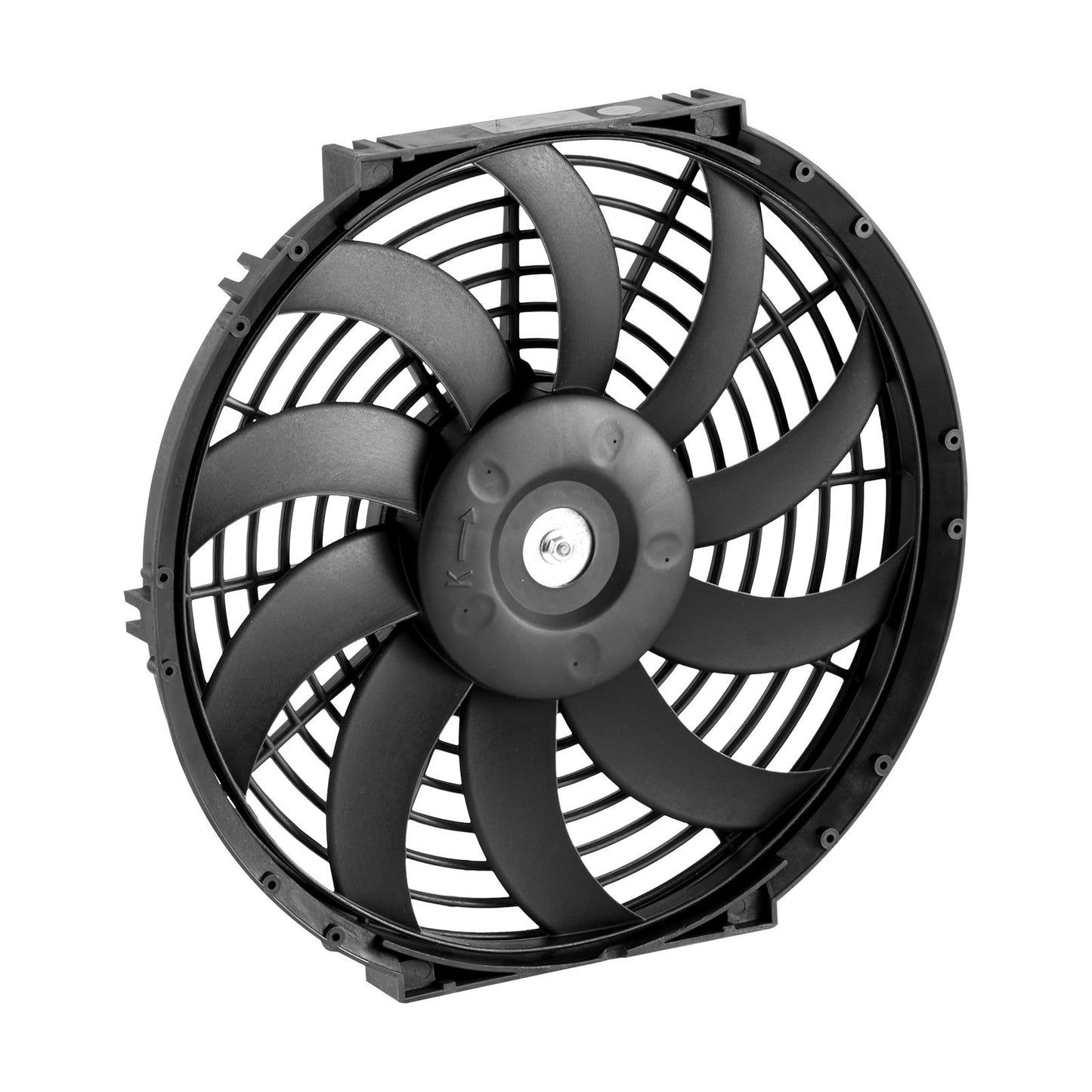 Gable Mount Fan, 12 Inch Solar Power Attic Exhaust Fan with Adjustable Thermostat & Outer Mesh, 1300 CFM House Ventilator Cools Up to 1850 Sq.Ft, Quiet Ventilation for Roof, Garage, Shop, Black