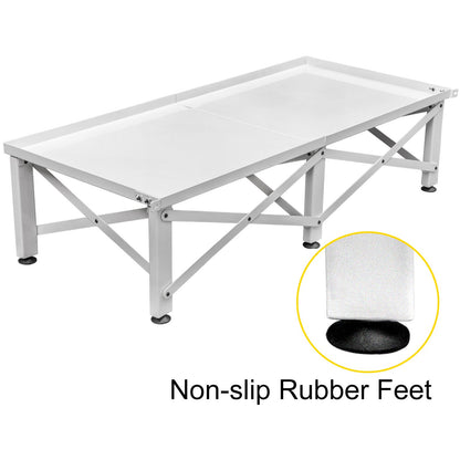 Laundry Pedestal 124x54.9 cm Universal Laundry Pedestal 30 cm Height Laundry Pedestal Universal with Height-adjustable Feet for Washing Machines, Dryers, Freezers or Refrigerator