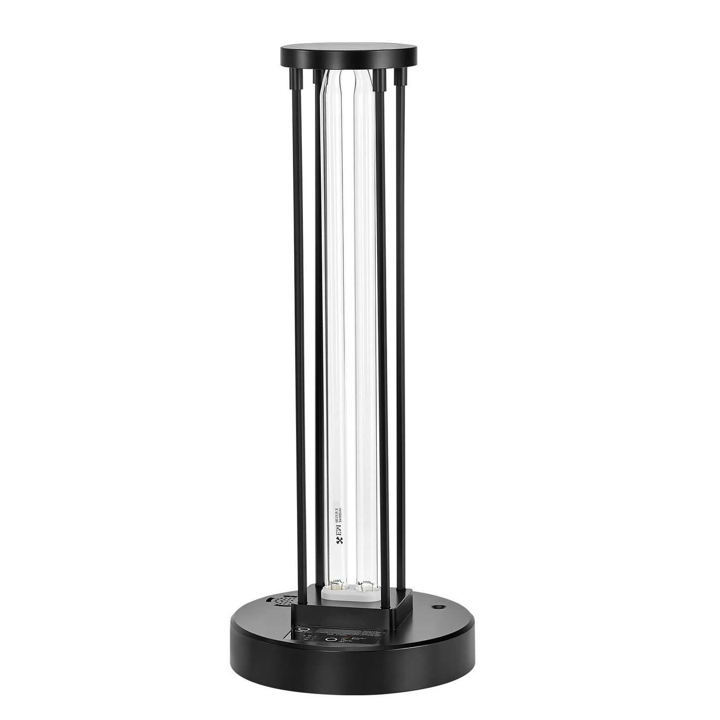 UV-ljus, 36W ultraviolett lampa med ozonrenare, UVC-lampa med 30/60/120 minuters timer med 3 växlar och fjärrkontroll, för rum upp till 37 m², UVO-lampor för vardagsrum, sovrum, hotell, skola