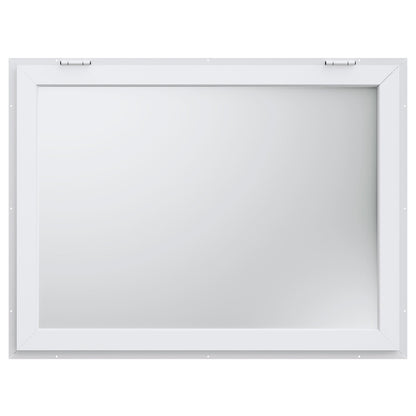 Concession Window for Food Truck, 48"x36" Aluminum Alloy Food Truck Service Window, Up to 85 Degrees Stand Serving Window with Awning Door & Drag Hook, for Food Trucks Concession Trailers